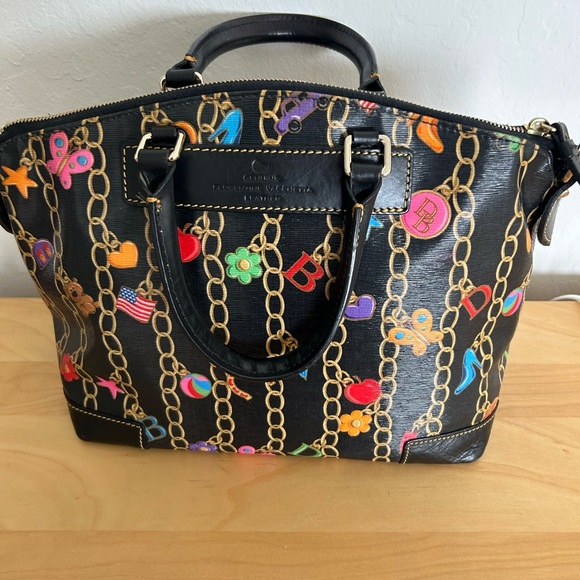 Dooney & Bourke Rare Black Charm Bracelet Bag Limited Edition Release Y2K - Picture 2 of 16